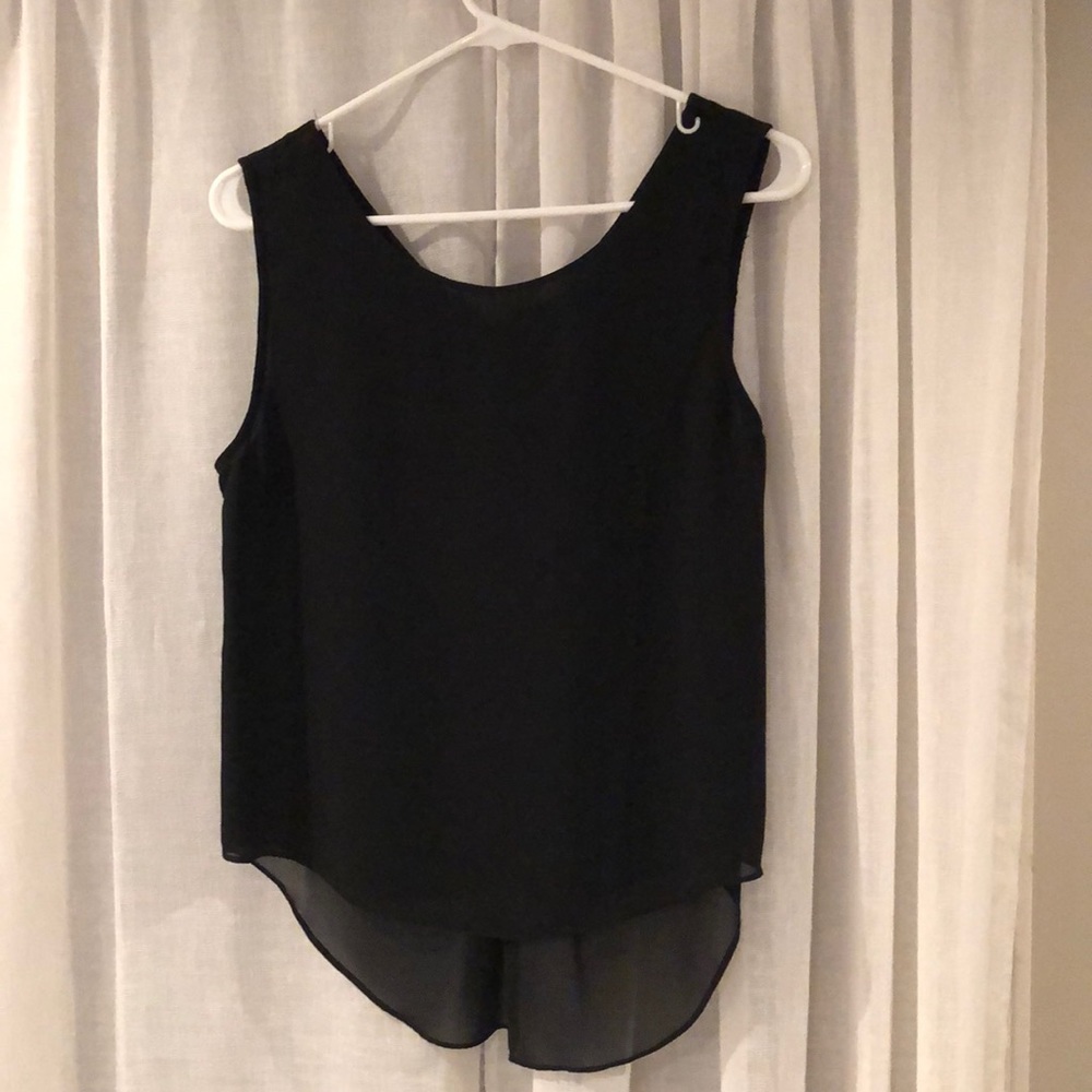 “Naked Zebra” blouse, black